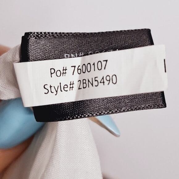 Boston Proper Patchwork Wide Leg Pants Linen 4 Arizona Paisley Floral Side Slits - Picture 11 of 13